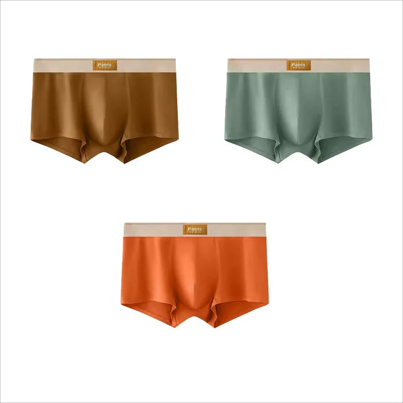 4 stücke Männer Unterwäsche Baumwolle BoxerShorts Hombre Höschen Mann Atmungsaktive Unterhose Sexy Sport Komfort Männliche Boxer Große Größe L-7XL