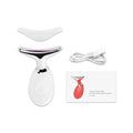 Gesicht Hals Lift Schönheit Gerät EMS Gesichts Massager LED Licht Therapie Doppel Kinn Entferner Haut Verjüngung Straffung Anti Falten