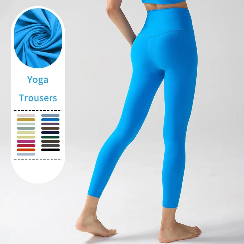 Hohe Taille Nacktgefühl Leggings Frauen Fitness Laufen Yoga Leggings Hosen Energie Gym Enge Leggings Lässige Workout Leggings