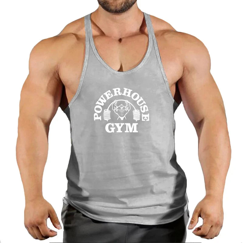 Gym Top Männer Bodybuilding Shirt Fitness männer Weste Singlet Ärmelloses Sweatshirt Mann Kleidung Kleidung Stringer Westen Singuletts