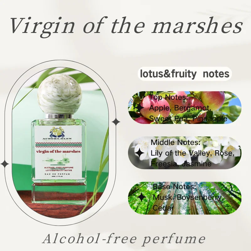 100 % Originalmarke, Unisex, EDP, 50 ml, alkoholfrei, floraler, fruchtiger, holziger Duft, langlebig, veganes Kölnisch, Geschenk für Damen, Parfüm, Herren