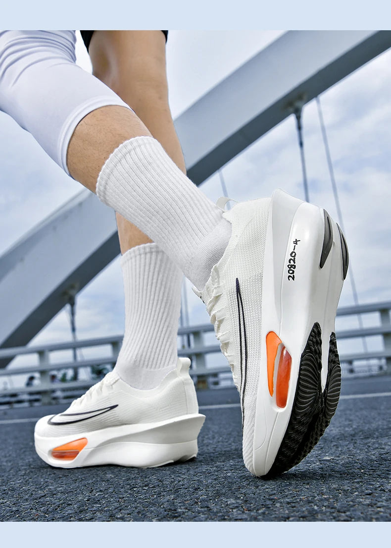 Luftpolster-Laufschuhe, Marathon-Spezialität, Herren, Sport, atmungsaktiv, leicht, Damen, bequem, sportlich, rutschfest