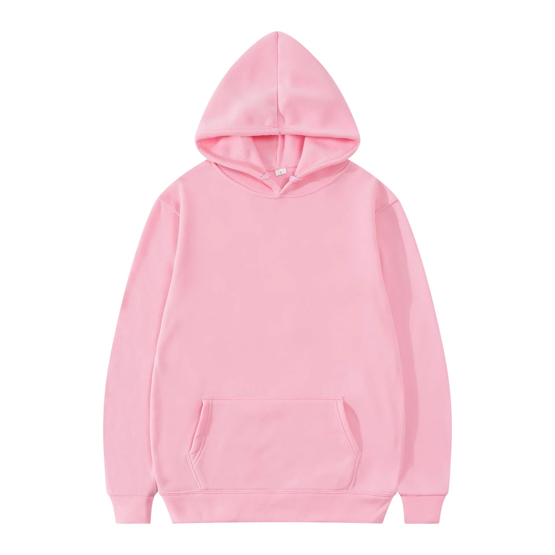 Herren Street Fashion Hoodie, lässiger Sweatshirt, einfarbiger Kapuzenpullover für Männer