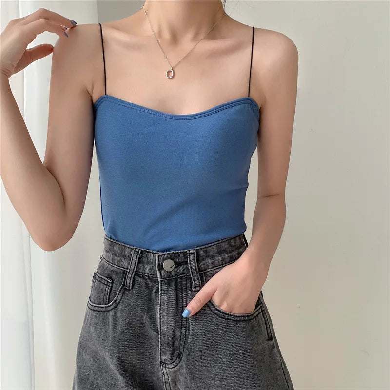 Sommer kurze Neck holder Tank Top Frauen y2k Kleidung schwarz weiß rosa ärmelloses Korsett rücken frei ausgehen Crop Tops Sexys Frauen
