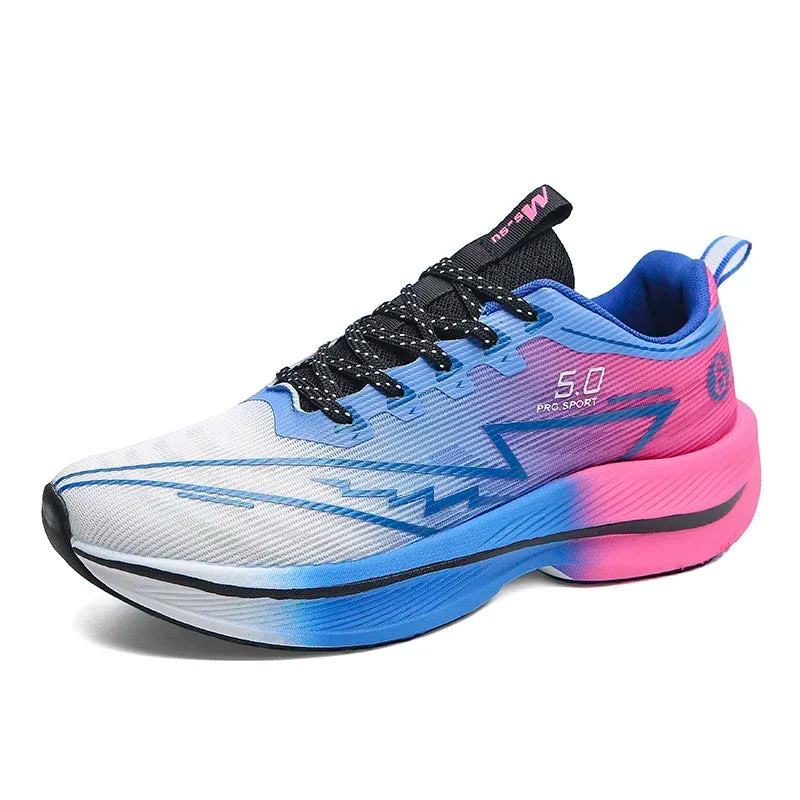 Marke männer Carbon Platte Laufschuhe Weiche Kissen Stoßdämpfende Sport Schuhe Unisex Turnschuhe Licht Anti-Slip Training Schuhe