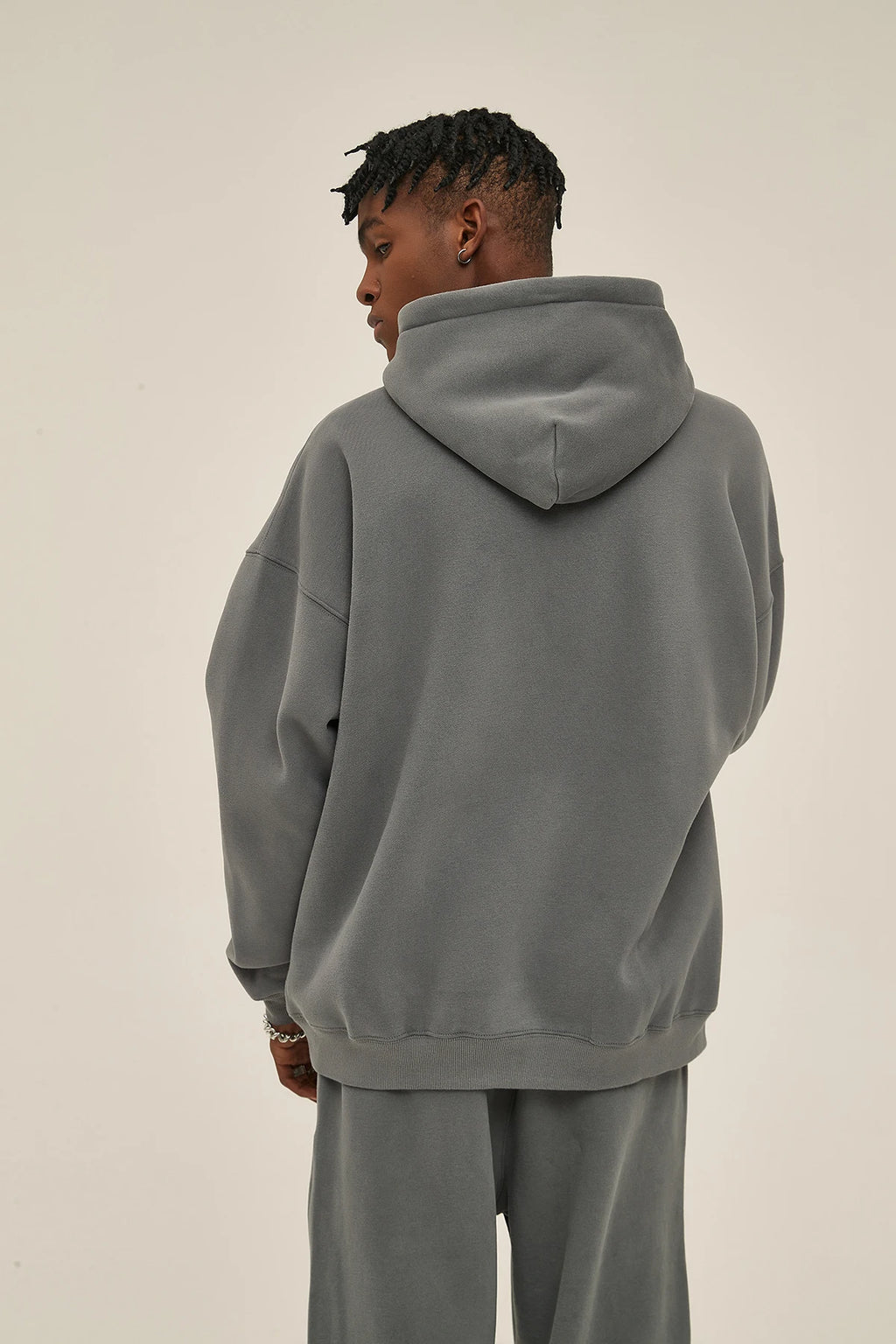 Loose fleece sweater