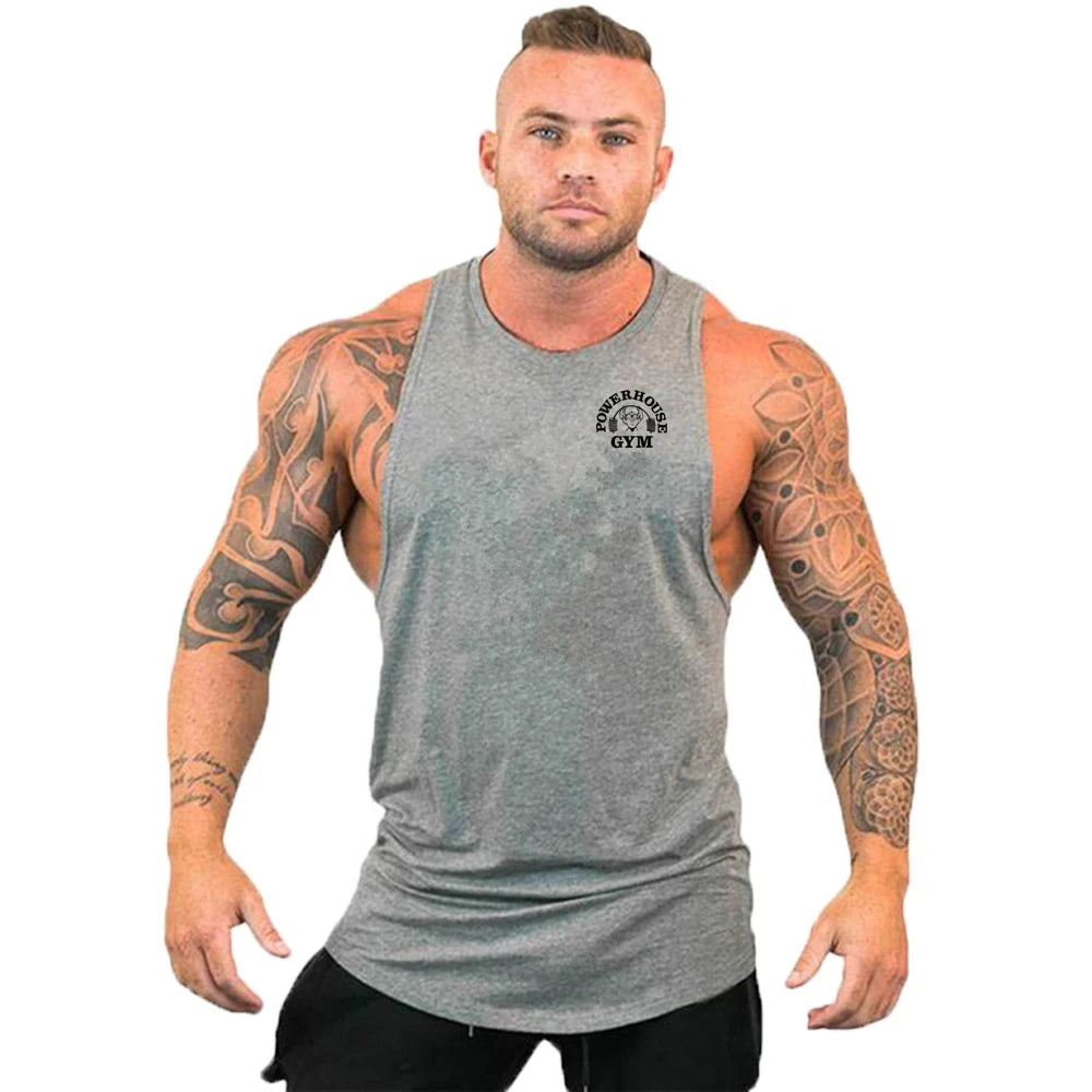 Gym Top Männer Hemd Mann Fitness männer Kleidung Weste Singuletts T-shirts Kleidung Bodybuilding Stringer Westen Muskeln Singulett Tops