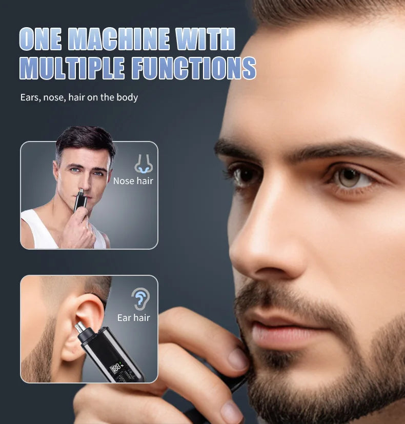 Vintage T9 Maschine elektrische professionelle Haarschneidemaschine Bartschneidemaschine wiederaufladbare Herren Rasierer Haarschneider Kit Freund Geschenk