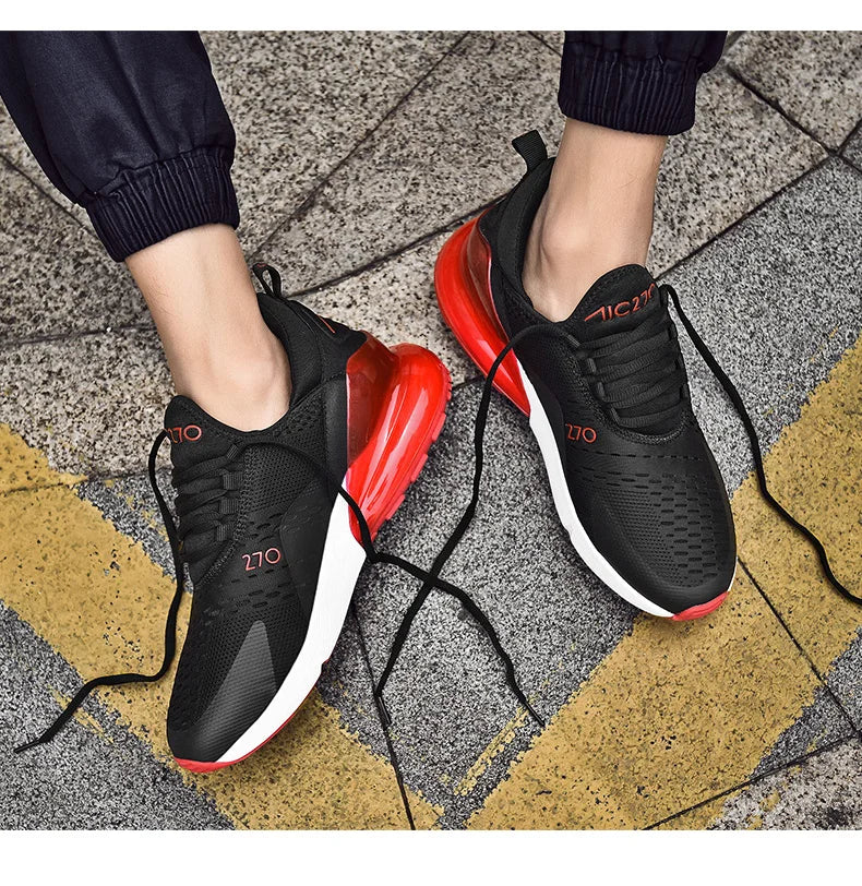 Herren-Sneaker für Outdoor-Jogging, Sportschuhe für die Herbstsaison, Damen-Freizeitschuhe, Plattform-Mesh-Atmungsaktive Freizeitschuhe, Größen 36-47