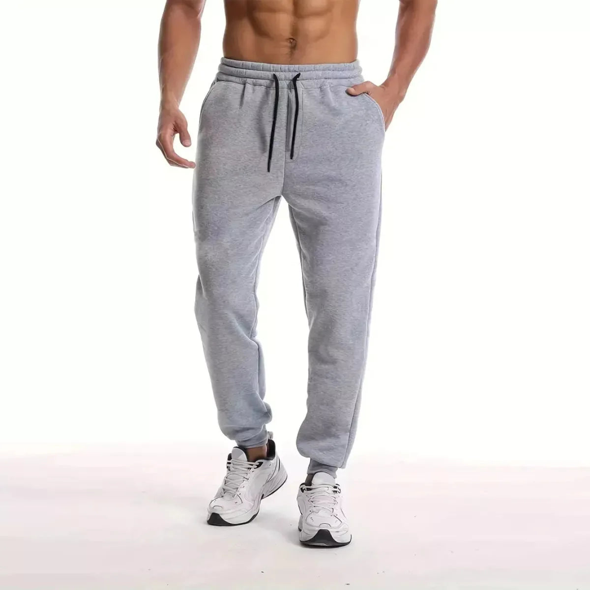 2026 Herren Jogginghose mit Aufdruck Modischer Trend Vielseitige Weiche Hochwertige Streetwear Hose mit Elastischem Bund Freizeithose S-3XL