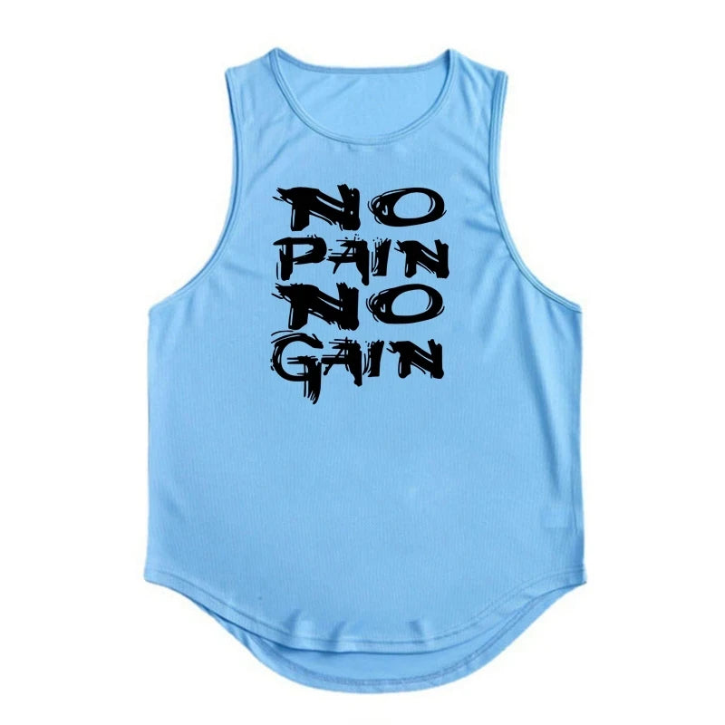 Gym Top Männer Männer Kleidung Fitness Kleidung Shirt Bodybuilding Westen Mann Weste Singulett Unterhemden muskulöse Stringer T-Shirts Tops
