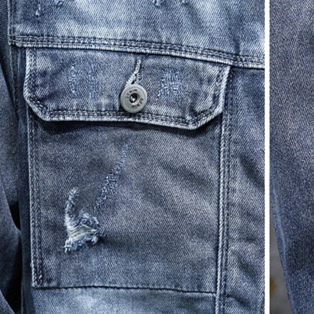 Frühling Herbst Neue Cowboy Luxus Strickjacke Denim Harajuku Mode Koreanischen Stil Kleidung Casual Cowboy Lose Mantel Motorrad Jacke