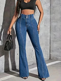 Elegant, fashionable, high-end and comfortable blue jeans for ladies
