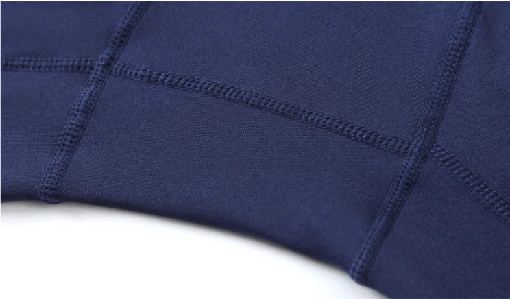 Herren-Winter-Thermounterwäsche, Fleece-Kompressionshose. Bleiben Sie warm und bequem beim Sport und Laufen