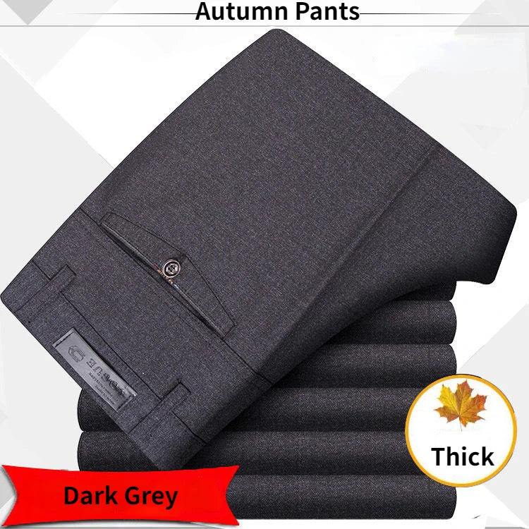 Hohe Qualität männer Anzug Hosen Klassische Sommer Frühling Hosen Hohe Taille Herbst Hosen Business Casual Hose Dropshipping Gozbkf