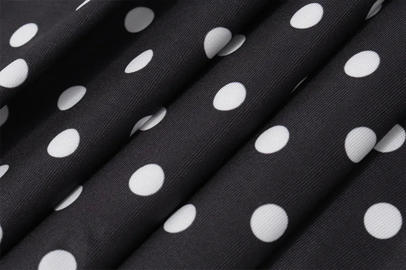Polka Dot Elegante Off Schulter Ärmellose Backless Hohe Taille Halter Mini Kleid Y2K Sommer Fashion Club Party Vestidos