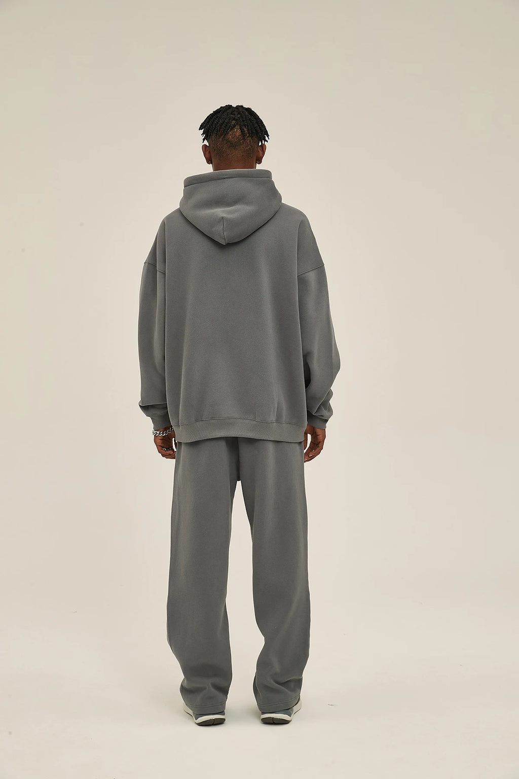 Loose fleece sweater