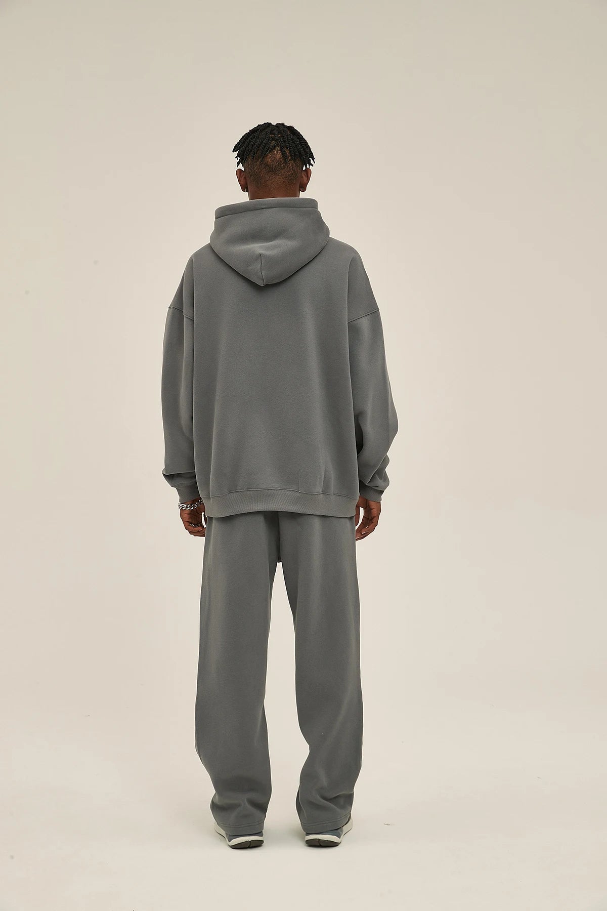 Loose fleece sweater