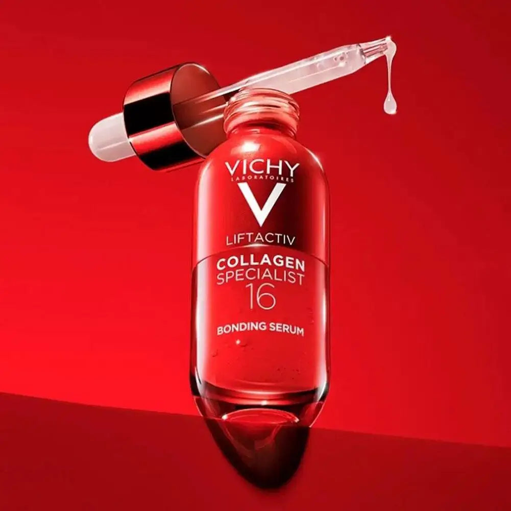 VICHY 10 ml Collagen 16 In 1 Essence Double Barrier Moisturizing Repair Face Essence Antioxidant Deep Nourish Essence Skin Care