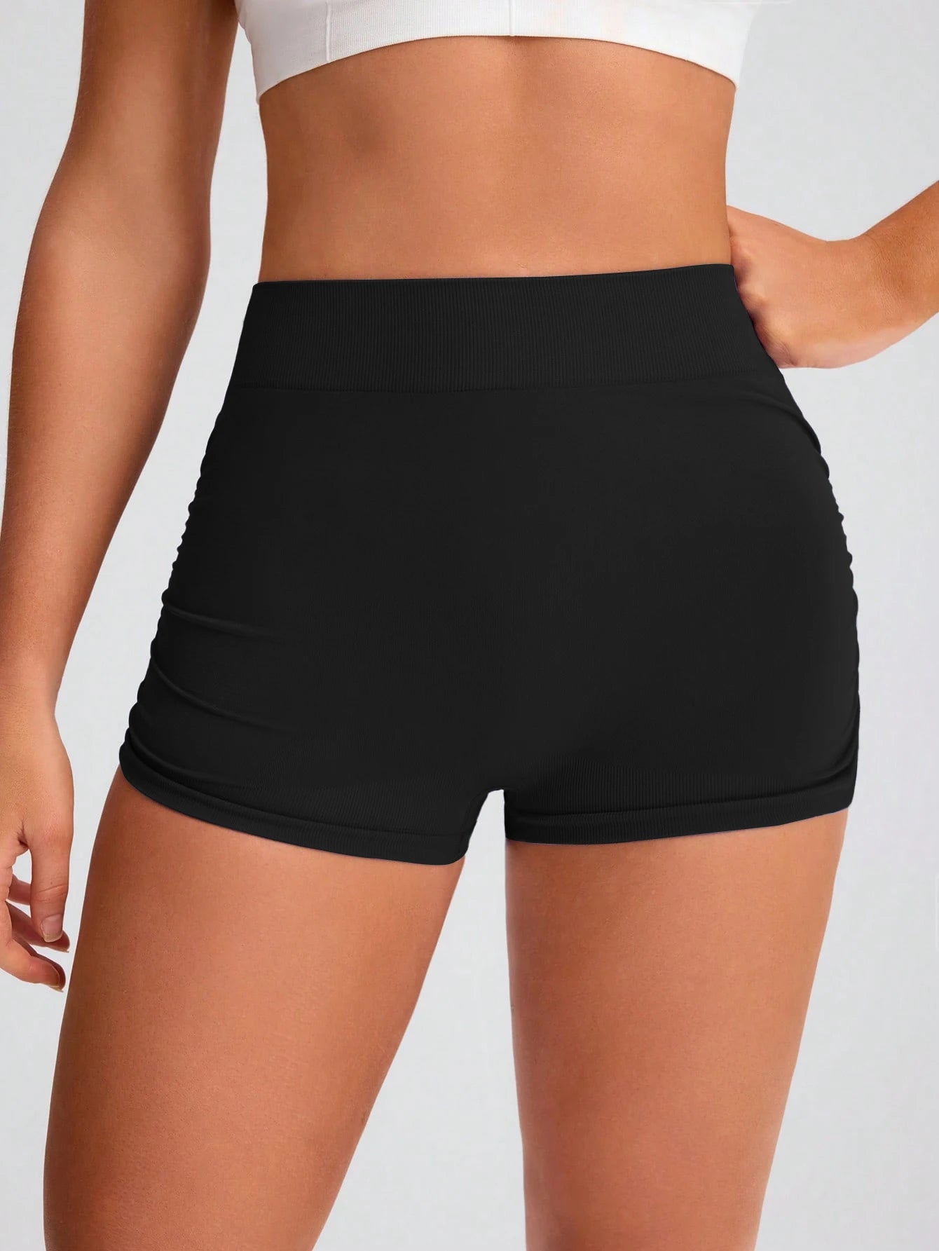 Yoga Shorts Frauen Fitness Shorts Shorts Atmungsaktive Sport Leggings Hohe Taille Sommer Workout Gym Shorts