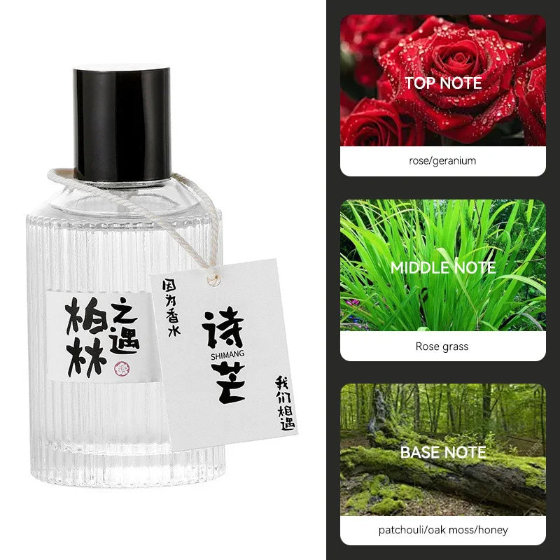 Originalmarke Wataru Monogatari Parfüm – 50 ml, langanhaltender leichter Duft, für Männer und Frauen, japanischer Stil, frisch und minimalistisch