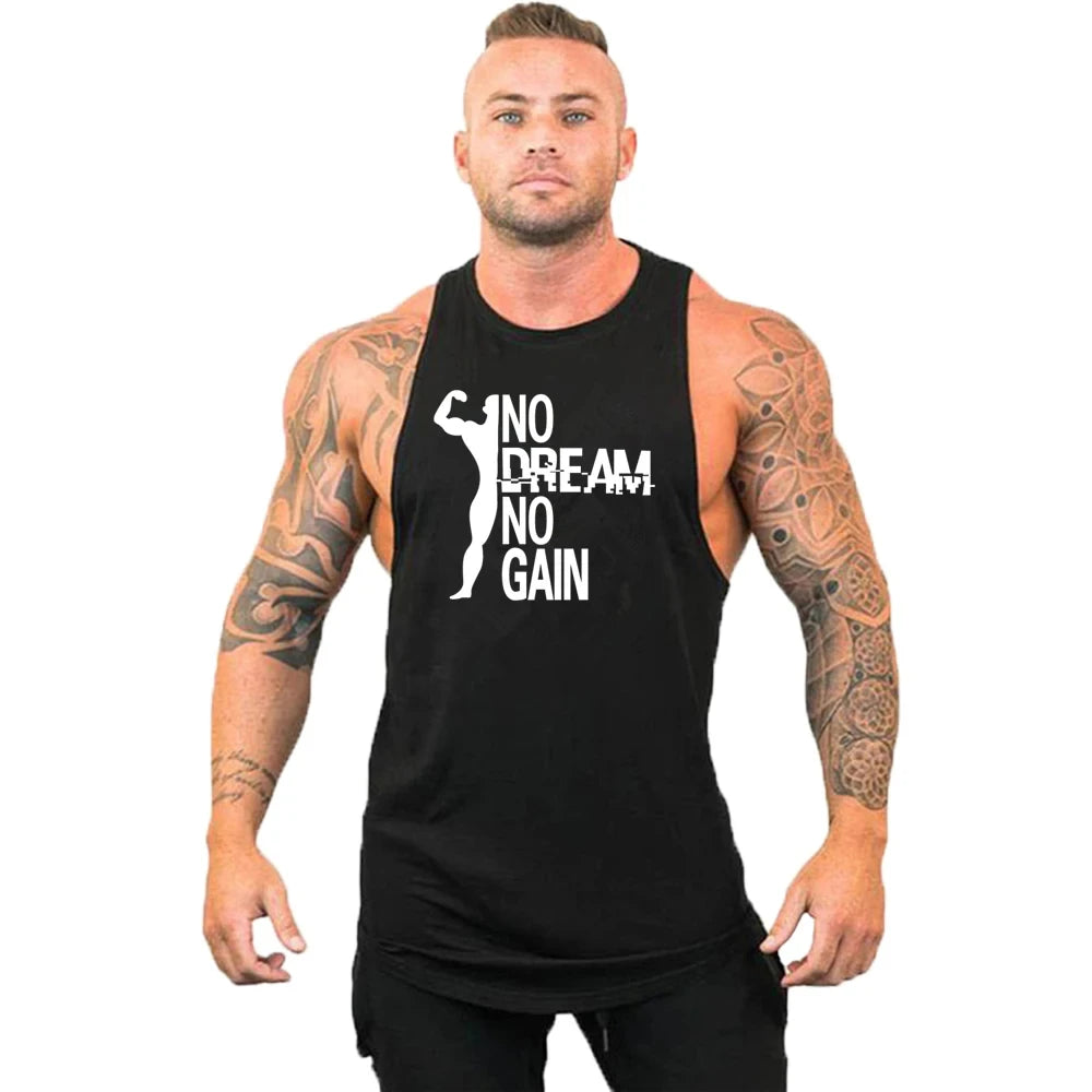 Gym Top Männer Hemd Mann Fitness männer Kleidung Weste Singuletts T-shirts Kleidung Bodybuilding Stringer Westen Muskeln Singulett Tops
