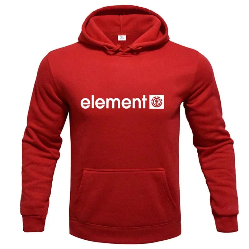 Frühling Herbst männer Hoodies Fleece Druck Sweatshirts Lose Beiläufige Mit Kapuze Pullover Männlich Outdoor Sportwear Langarm Tops