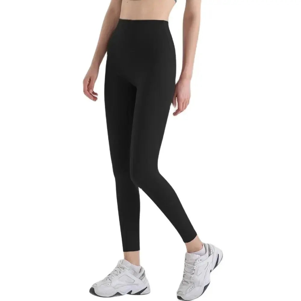 Frauen Sport Leggings Fitness mit hoher Taille nackt Gefühl Push-up-Yoga-Hose Fitness Mädchen Strumpfhosen