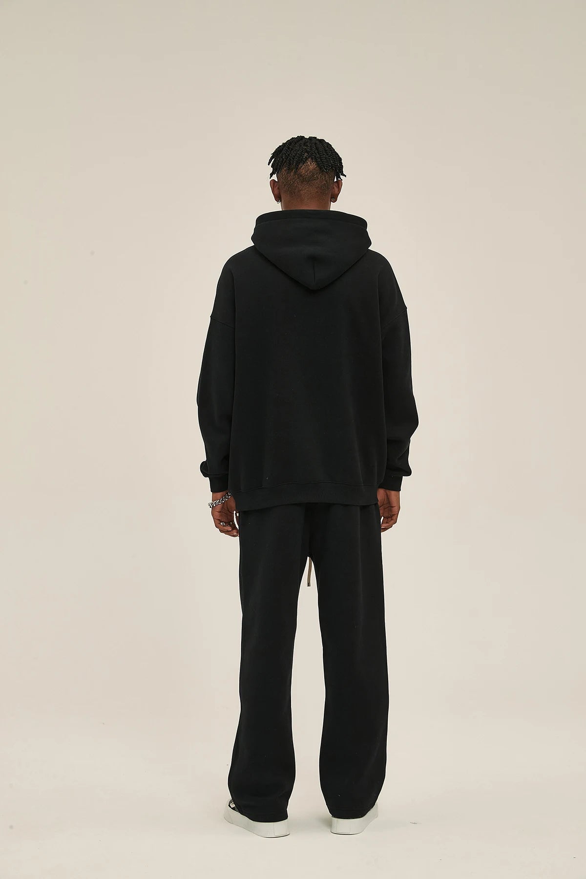 Loose fleece sweater