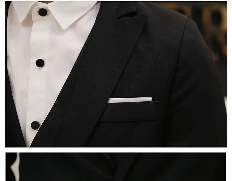 Western-Stil Herrenanzüge Grenzüberschreitende Großhandel Neue Ankunft Abnehmen Dreiteiliges Set Koreanische Version Business Professionelle Kleid