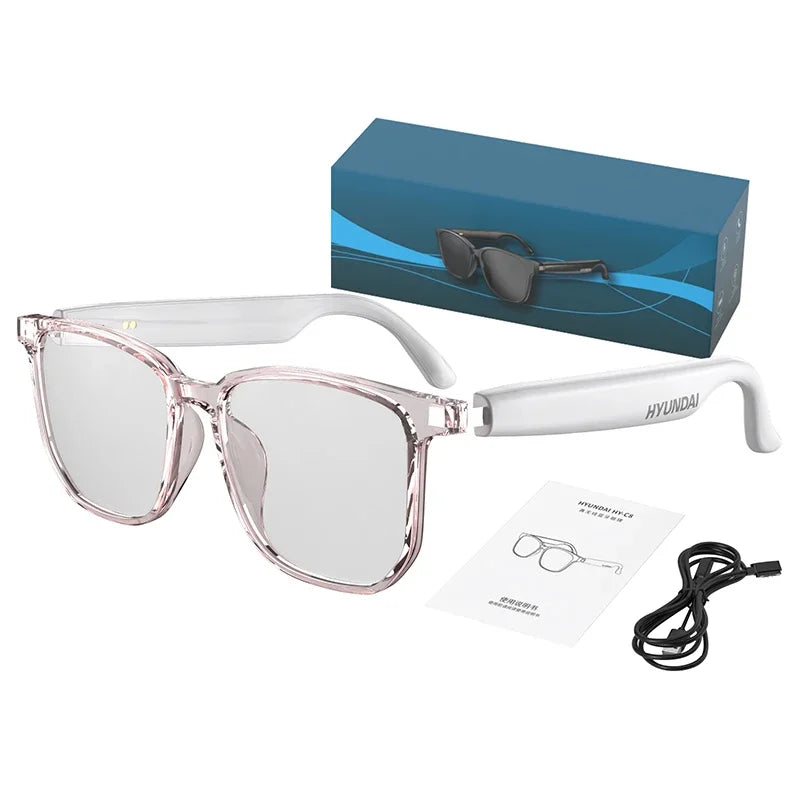 New AI Smart Glasses Intelligent Real-time Language Translator Bluetooth Wireless Headphone AI Chat Smart Sunglasses Men Wome