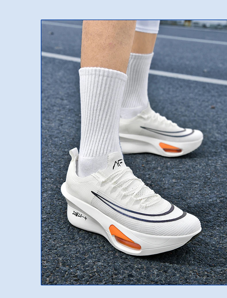 Luftpolster-Laufschuhe, Marathon-Spezialität, Herren, Sport, atmungsaktiv, leicht, Damen, bequem, sportlich, rutschfest
