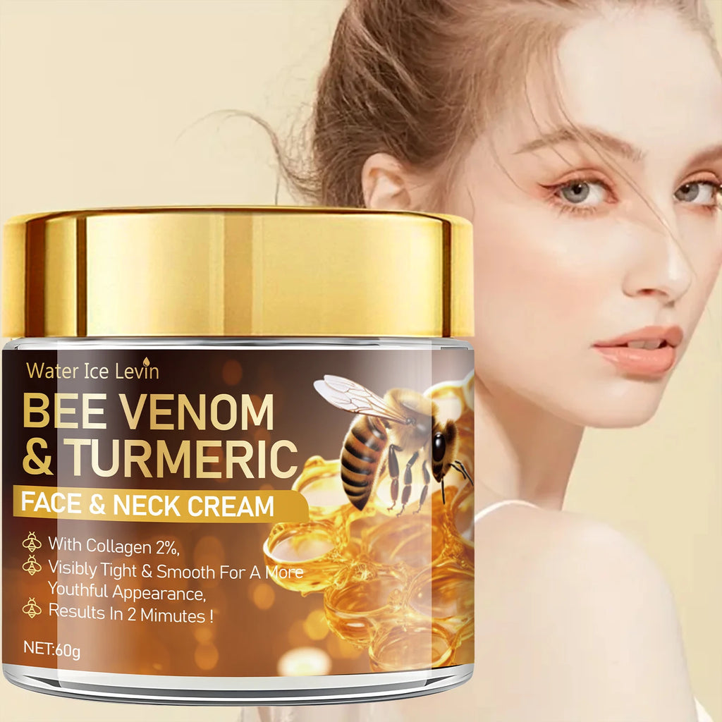 Bee Venom Instant Facial Lifting Cream strafft und strafft die Haut, glättet die Haut |     Alkoholfrei, mit Hyaluronsäure, geeignet für alle Hauttypen