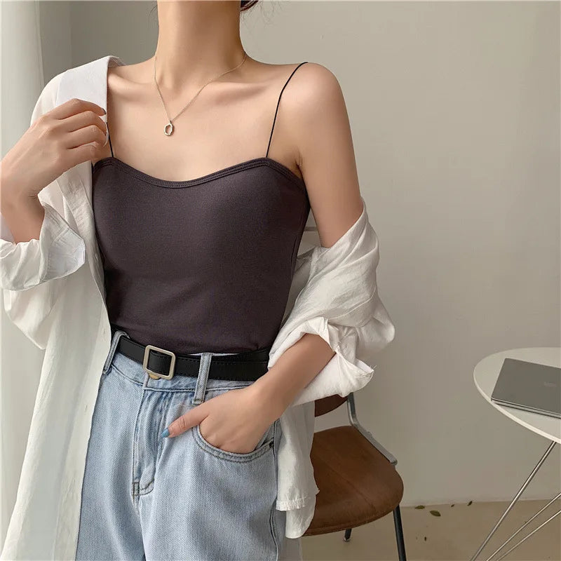 Sommer kurze Neck holder Tank Top Frauen y2k Kleidung schwarz weiß rosa ärmelloses Korsett rücken frei ausgehen Crop Tops Sexys Frauen
