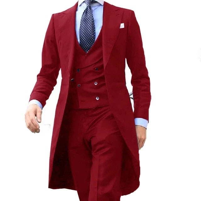 Angepasst Neue Weiß Und Grün Formale Business Männer Anzug Bräutigam Trauzeuge Hochzeit Party Prom Männlichen Smoking 3-teiliges Set Blazer Weste P