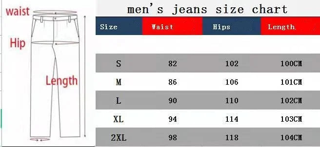 2025, neue Business-Herren-Jeans, lässig, gerade, Stretch, modisch, klassisch, blau, schwarz, Arbeits-Denim-Hose, männliche Markenkleidung, S-3XL