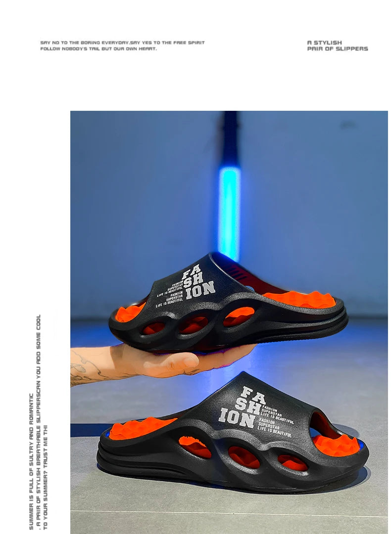Männer Mode Massage Hausschuhe Indoor/Outdoor Sandalen Strand Flip Flop Dicke Sohle Männliche Rutschen Sommer Nicht-Slip Männer Dusche hausschuhe