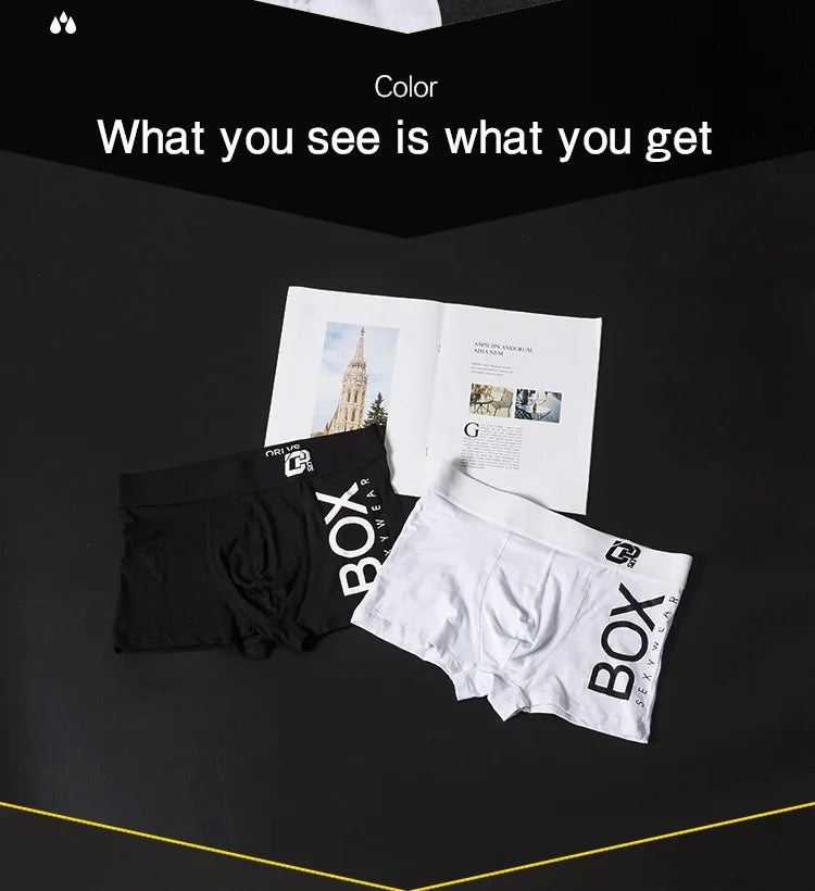 Männer Unterwäsche Boxer Baumwolle Boden Preis Herren Unterhosen Bequeme Unterwäsche Männliche Höschen Atmungsaktive U Pouch Männer Shorts
