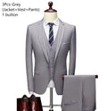 Hochzeitsanzüge für Männer, 3-teiliges Set, elegante Jacken, Weste, Hosen, Blazer, formelles Outfit, modisch, klassisch, komplettes 2024-Kostüm