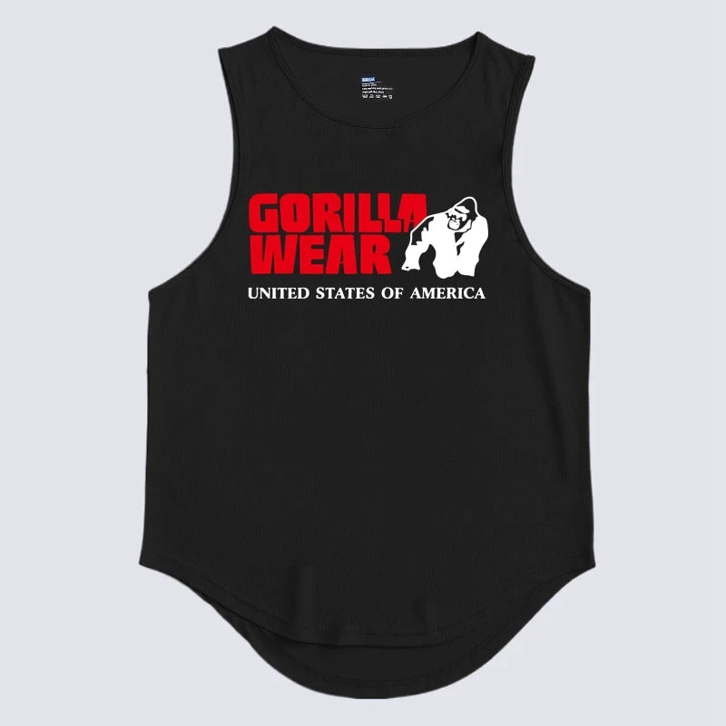 Gym Top Männer Männer Kleidung Fitness Kleidung Shirt Bodybuilding Westen Mann Weste Singulett Unterhemden muskulöse Stringer T-Shirts Tops