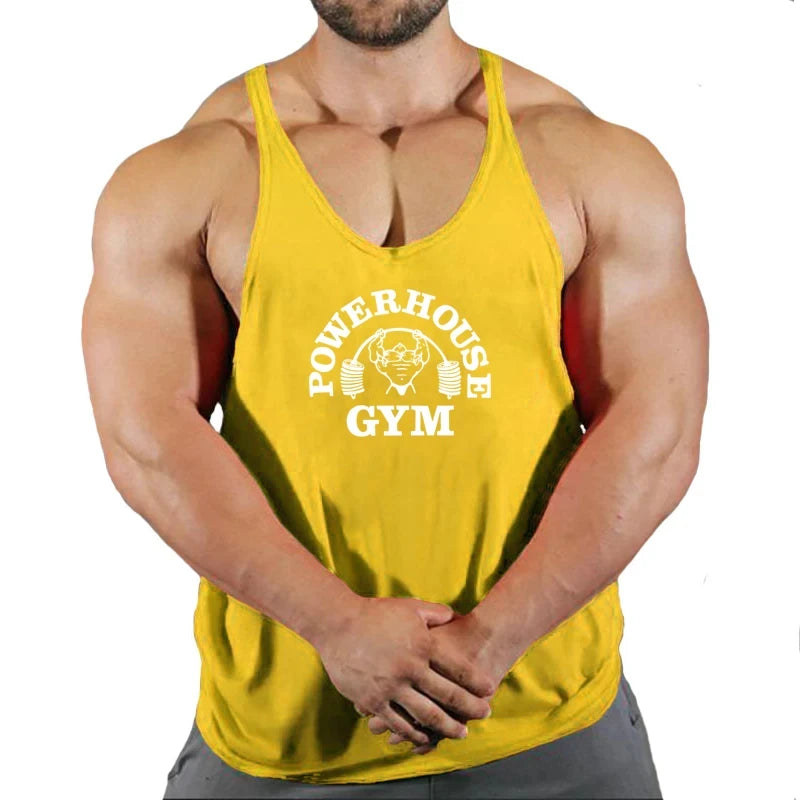 Gym Top Männer Bodybuilding Shirt Fitness männer Weste Singlet Ärmelloses Sweatshirt Mann Kleidung Kleidung Stringer Westen Singuletts
