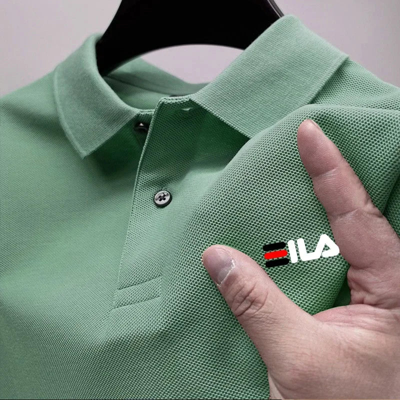 2023 Sommer Neues Herren-Poloshirt mit Revers, bestickt und Anti-Pilling-Poloshirt, kurzärmelig, lässig, heißer Verkauf