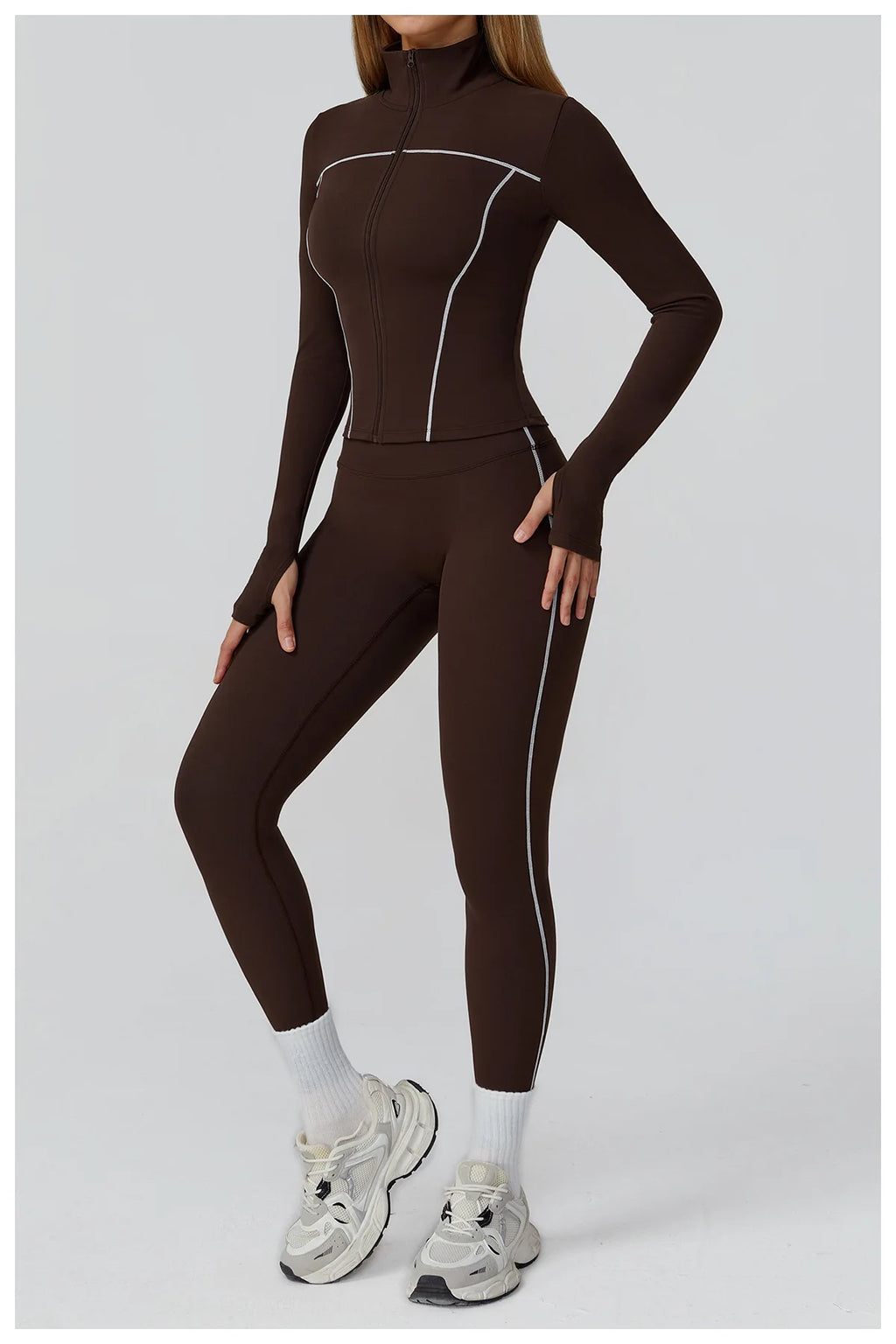 Yoga Kleidung Frauen Sport Jacke Laufen Langarm Shirt Sport Jacken Top Workout Mantel Gym Training Kleidung Workout Yoga Top