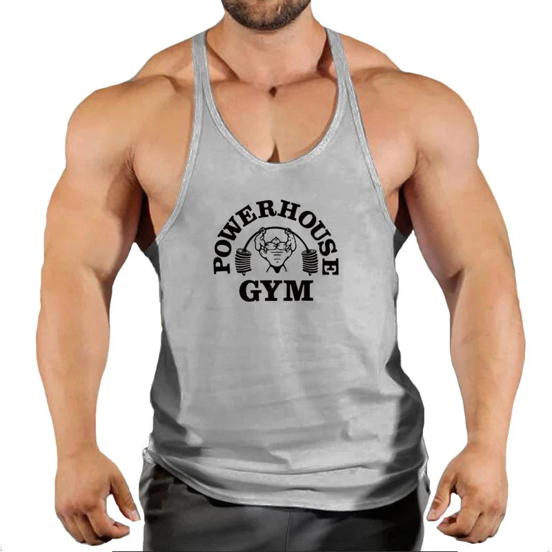 Gym Top Männer Bodybuilding Shirt Fitness männer Weste Singlet Ärmelloses Sweatshirt Mann Kleidung Kleidung Stringer Westen Singuletts