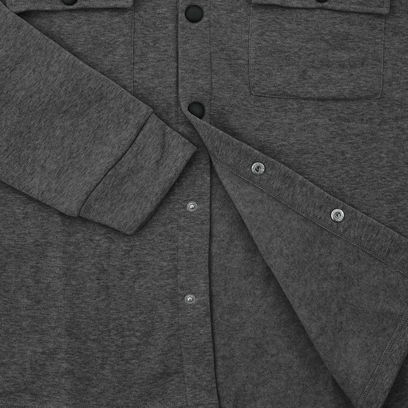 Winter European and American cross-border casual men's clothing fleece lapel European and American single-breasted slim jacket