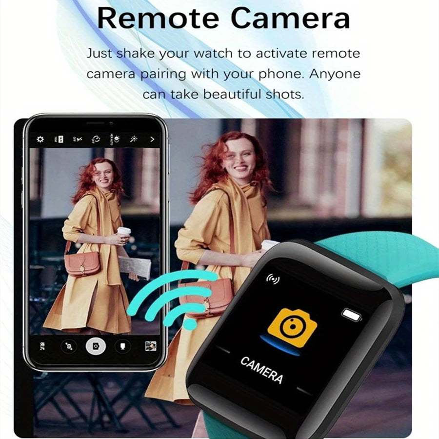 Smartwatch Männer Frauen Armbanduhren Smart Uhr Nachricht Fitness Monitor Armband Geburtstag Geschenk Elektronische Uhr Für Android IOS