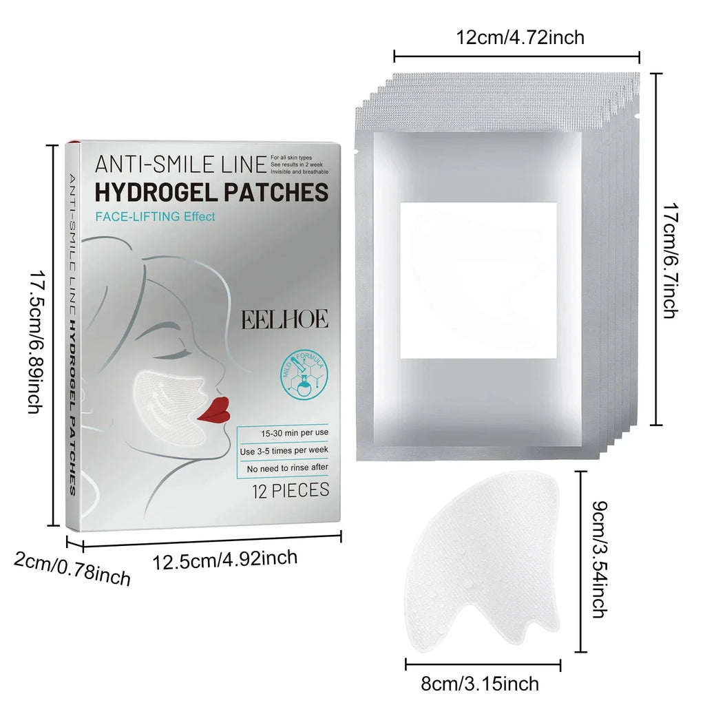 Firming Fine Lines Hydrocrystalline Patch Anti-Aging Lifting Sagging Facial Skin Deep Nourishment Masks Korea Face Care Products
