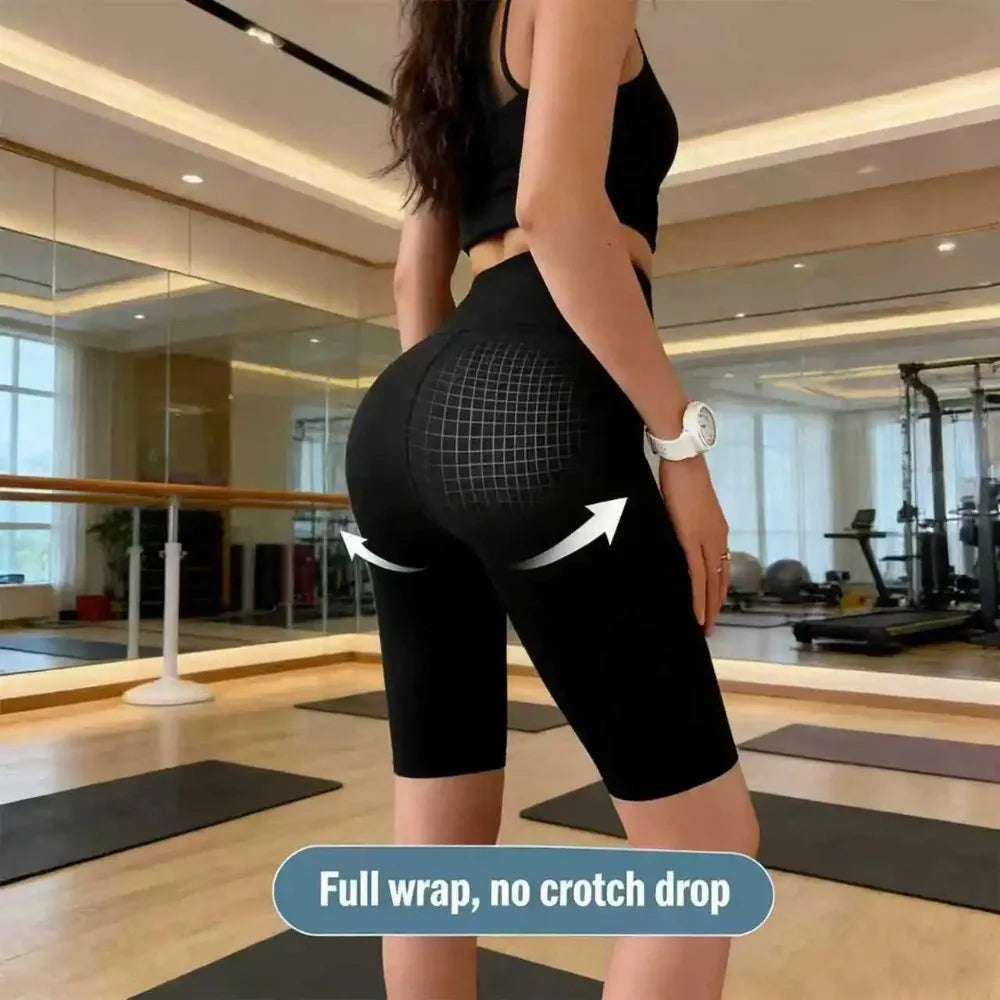 M-XL Damen Shorts Sportshorts für Frauen Neue Radfahren Jogging Fitness High Waist Push Up Gym Shorts Leggings Yoga Kleidung