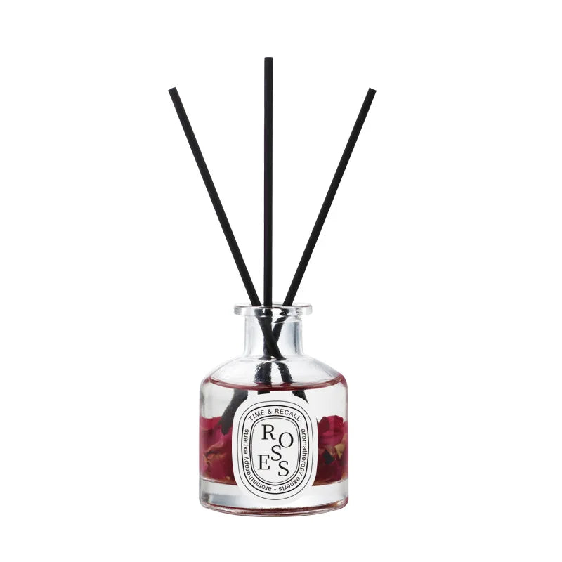 50 ml Reed Diffusor Sets Hotel Badezimmer Rattan Sticks Aromatherapie Diffusor Lufterfrischer Pflanze Hause Duft Nachfüllen Öl