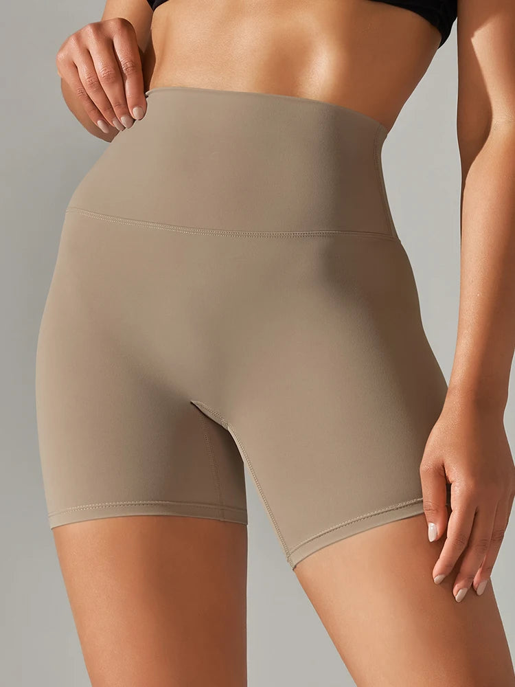 Frauen Sport Kurze Yoga Legging Shorts Squat Proof Hohe Taille Fitness Enge Shorts Schnell Trocknend Radfahren Workout Gym Shorts
